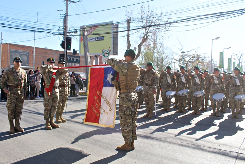 Andes On Line Solemne Juramento A La Bandera De 346 Soldados Del