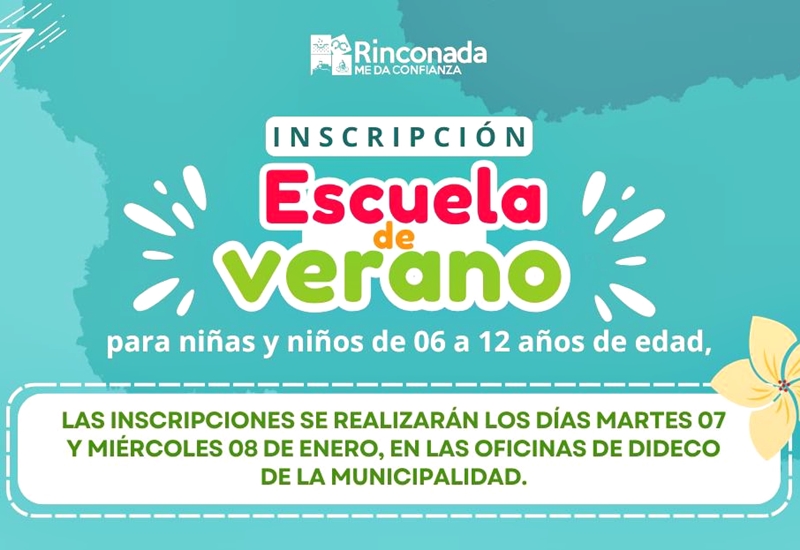 Municipalidad de Rinconada realizará proceso de inscripción al Centro de Atención para Hijos de Madres Temporeras 2025