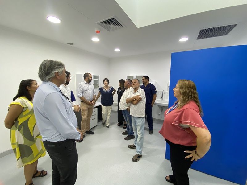 Obras del SAR del CESFAM Segismundo Iturra registra un 99% de avance